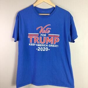 2020 Vote Trump Keep America Great Election T Shirt Large